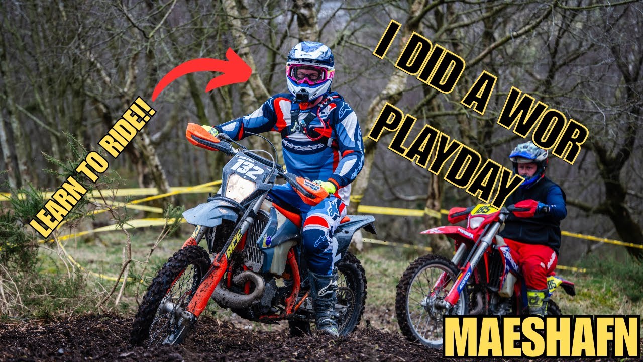 Enduro Snail Did a WOR Event | Maeshafn | Didn't Ride Great