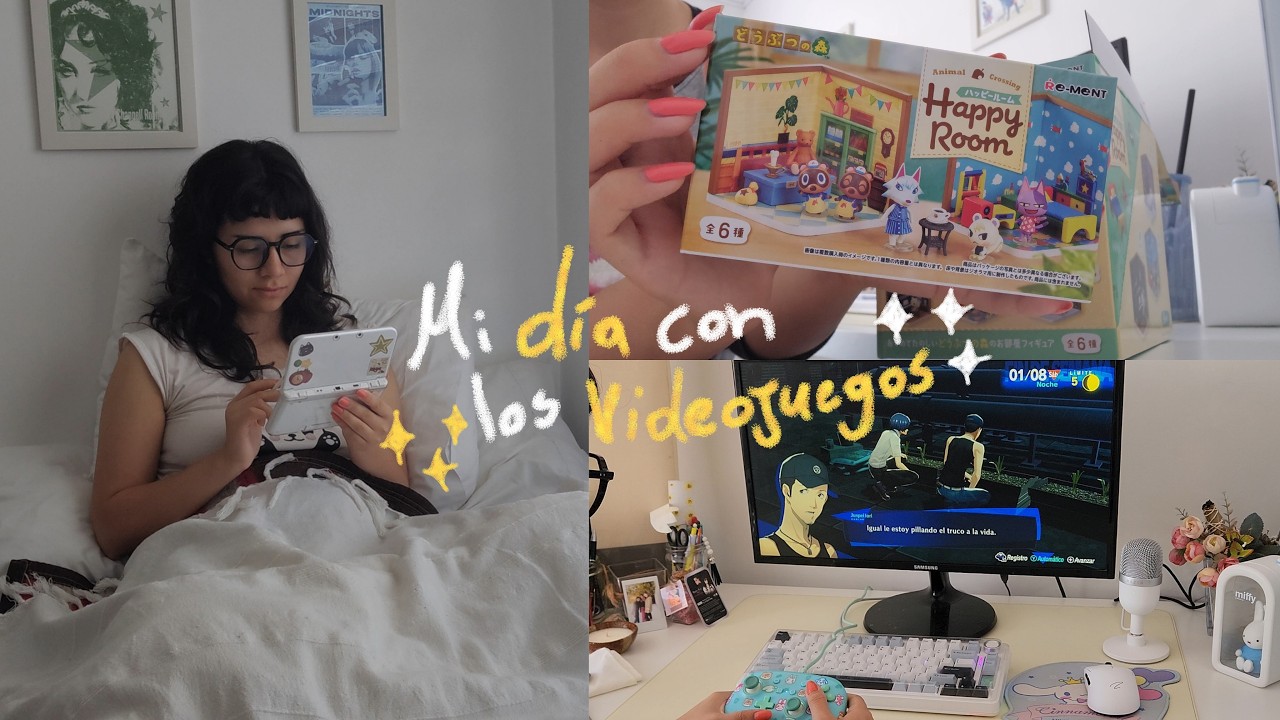 mi día a día junto a los videojuegos, vlog: rutinas, día conmigo