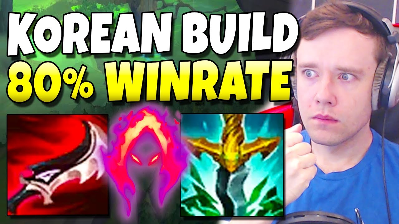 The 80% WINRATE KOREAN BUILD thats DESTROYING Season 11 - Journey To Challenger | LoL