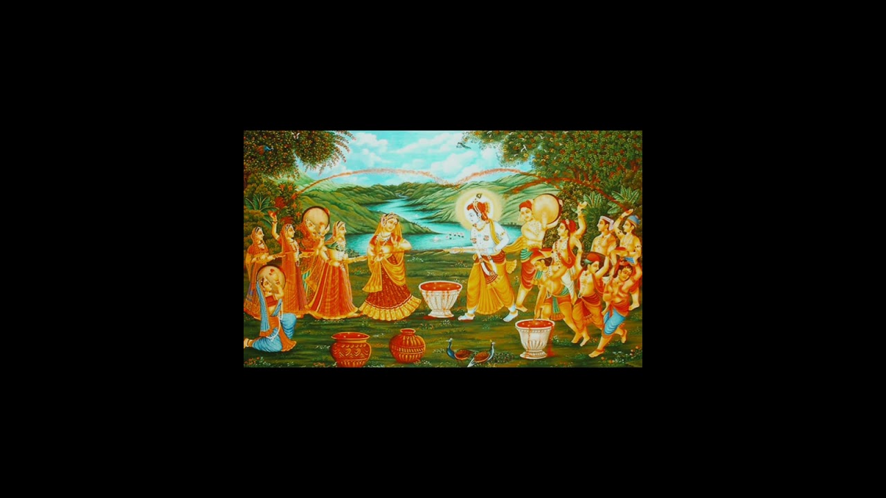Hori range biharata sriradha govinda / হোরিরঙ্গে বিহরত শ্রীরাধাগোবিন্দ..  বসন্তকালীন যুগলবিলাস পদ
