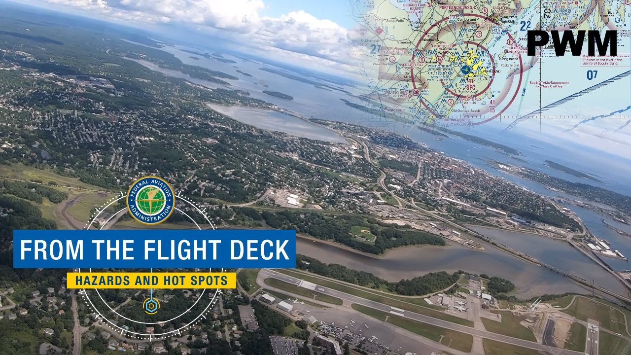 From the Flight Deck &ndash; Portland International Jetport, ME (PWM)