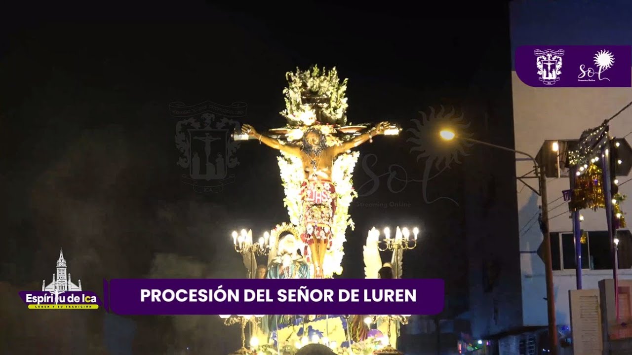 ESPÍRITU DE ICA: PROCESIÓN DEL SEÑOR DE LUREN - VIERNES SANTO 2025 - 2