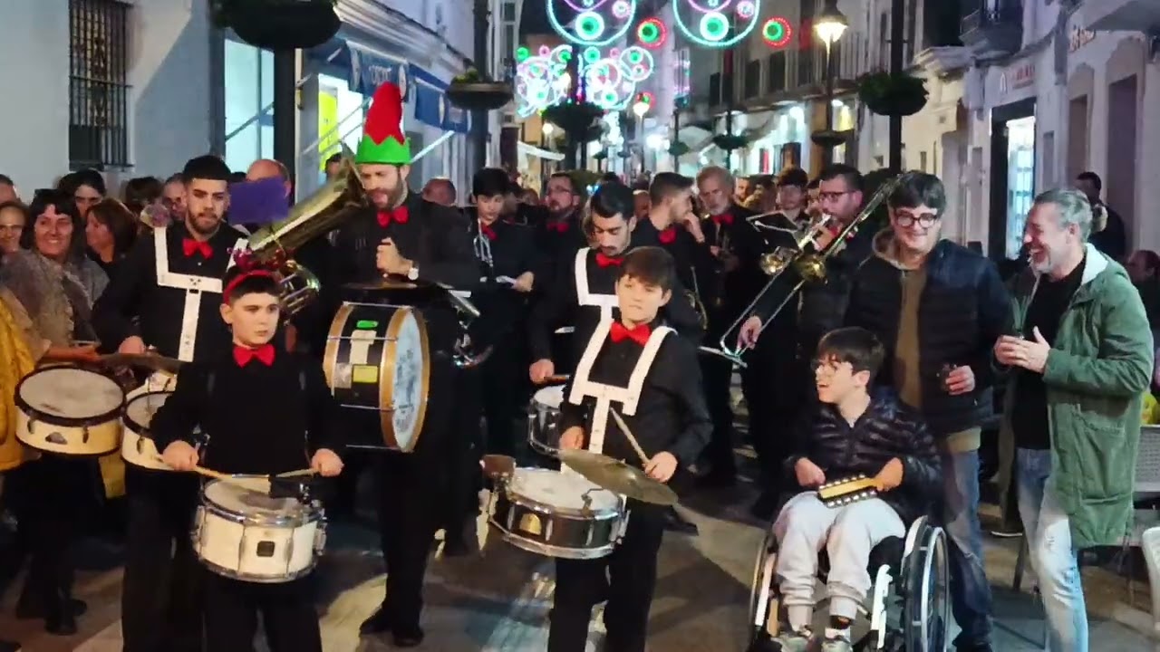 2023-01-04 Pasacalles Banda de música en Rota Navidad