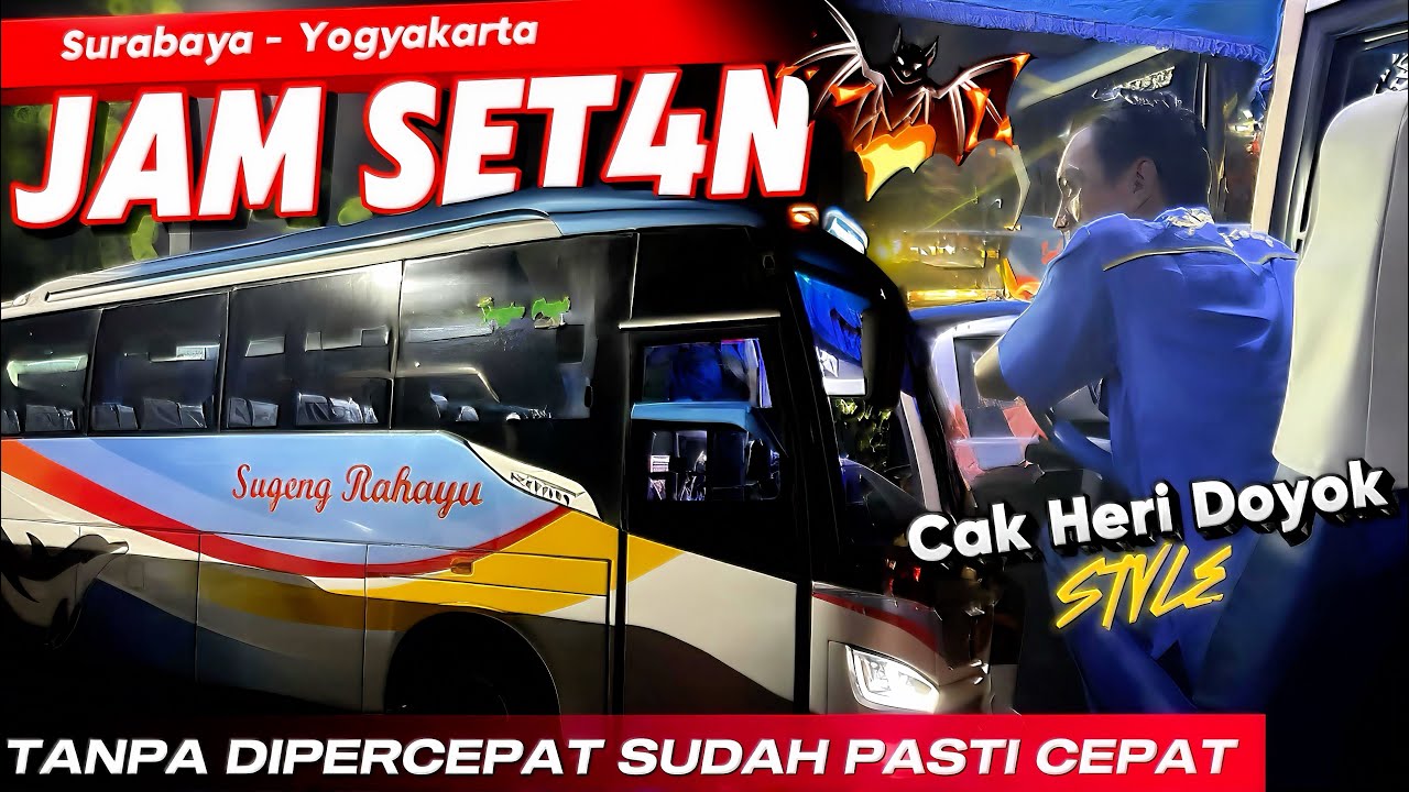 CAK HERI DOYOK STYLE‼️ Sugeng Rahayu Jam Setan Berasa Terbang: Surabaya-Jogja Full Adrenalin‼️