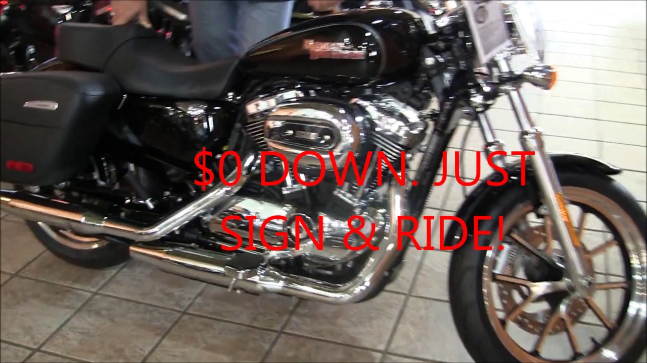 $0 DOWN on Sportsters here at Barb's H-D