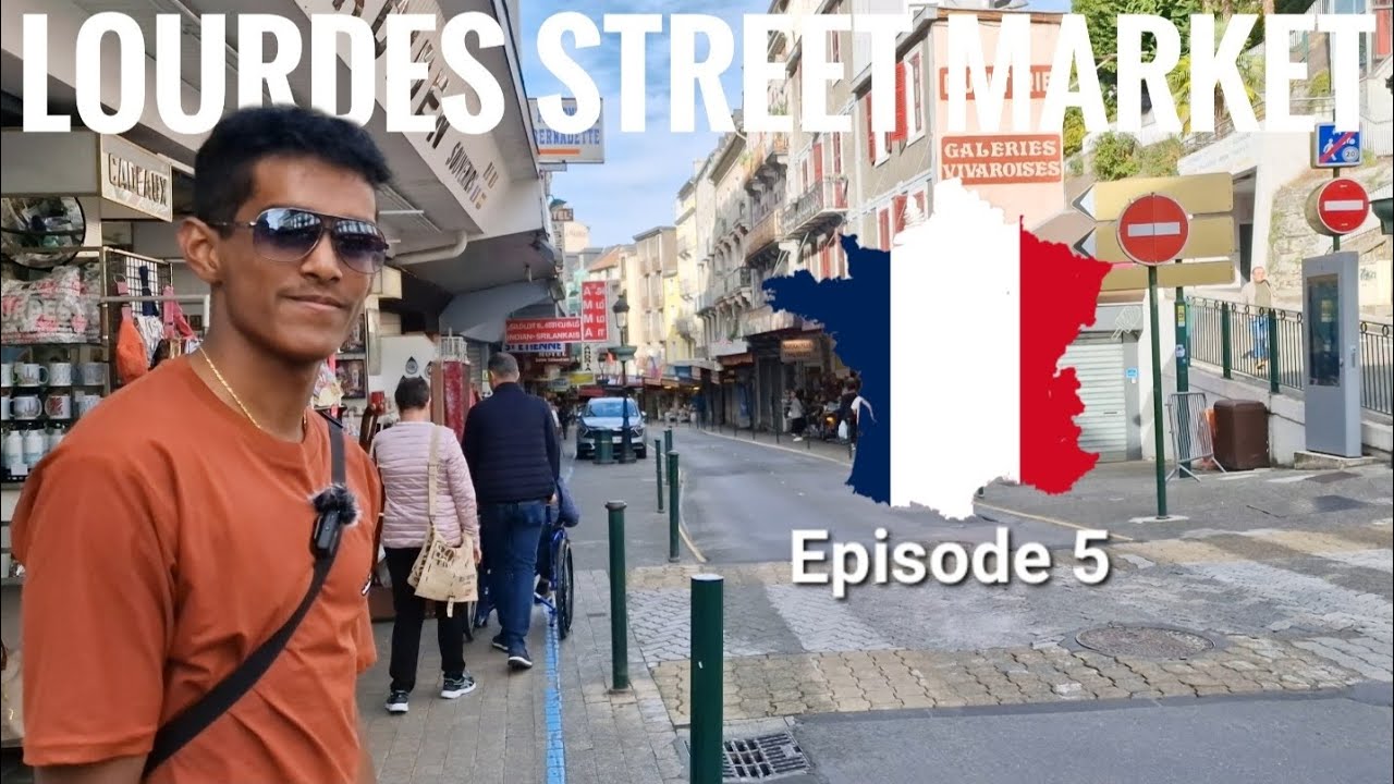 Exploring Lourdes' Street Market 😄 | France Series Episode 5 🇨🇵 | Tamil Vlog | Tamil Pasanga