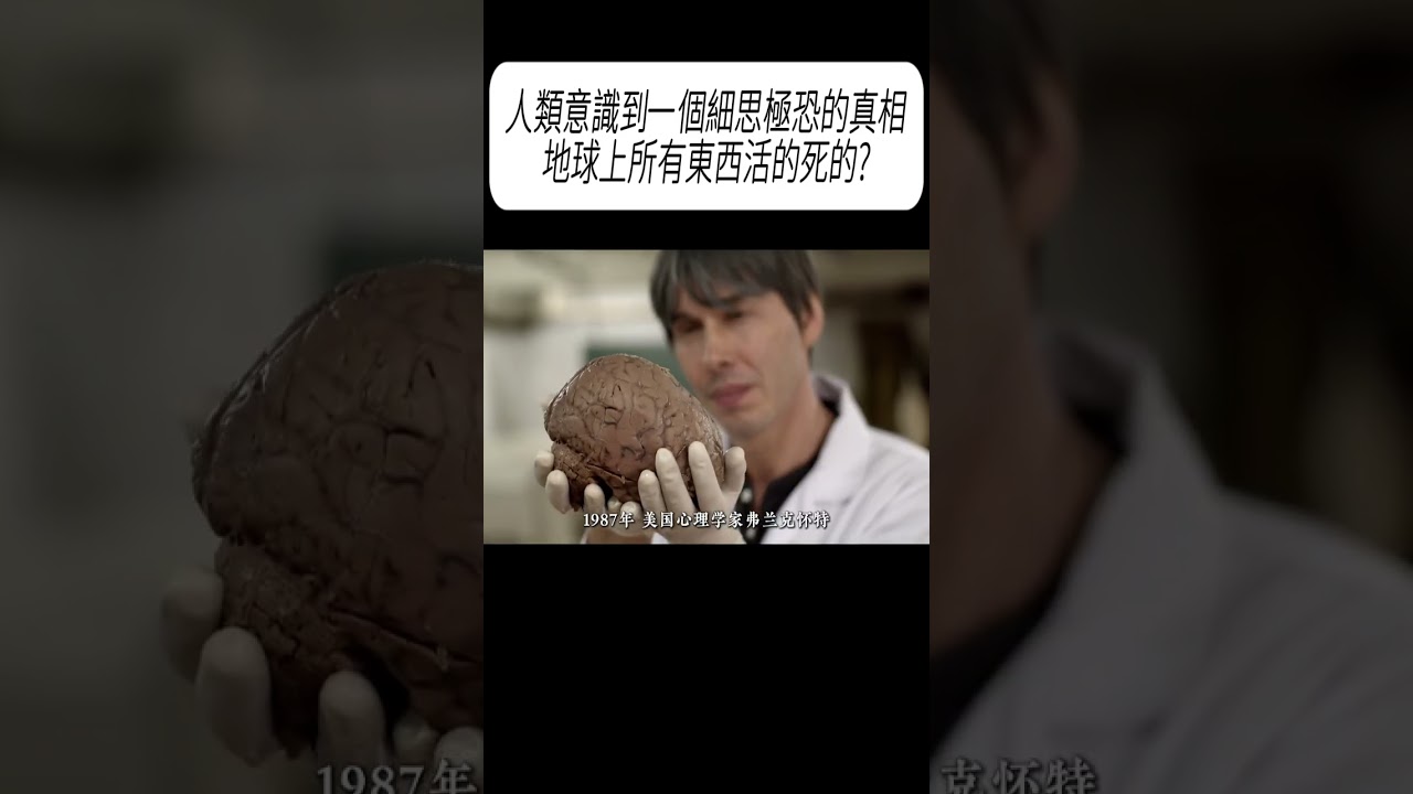 人類意識到一個細思極恐的真相，地球上所有東西活的死的?#科普 #漲知識