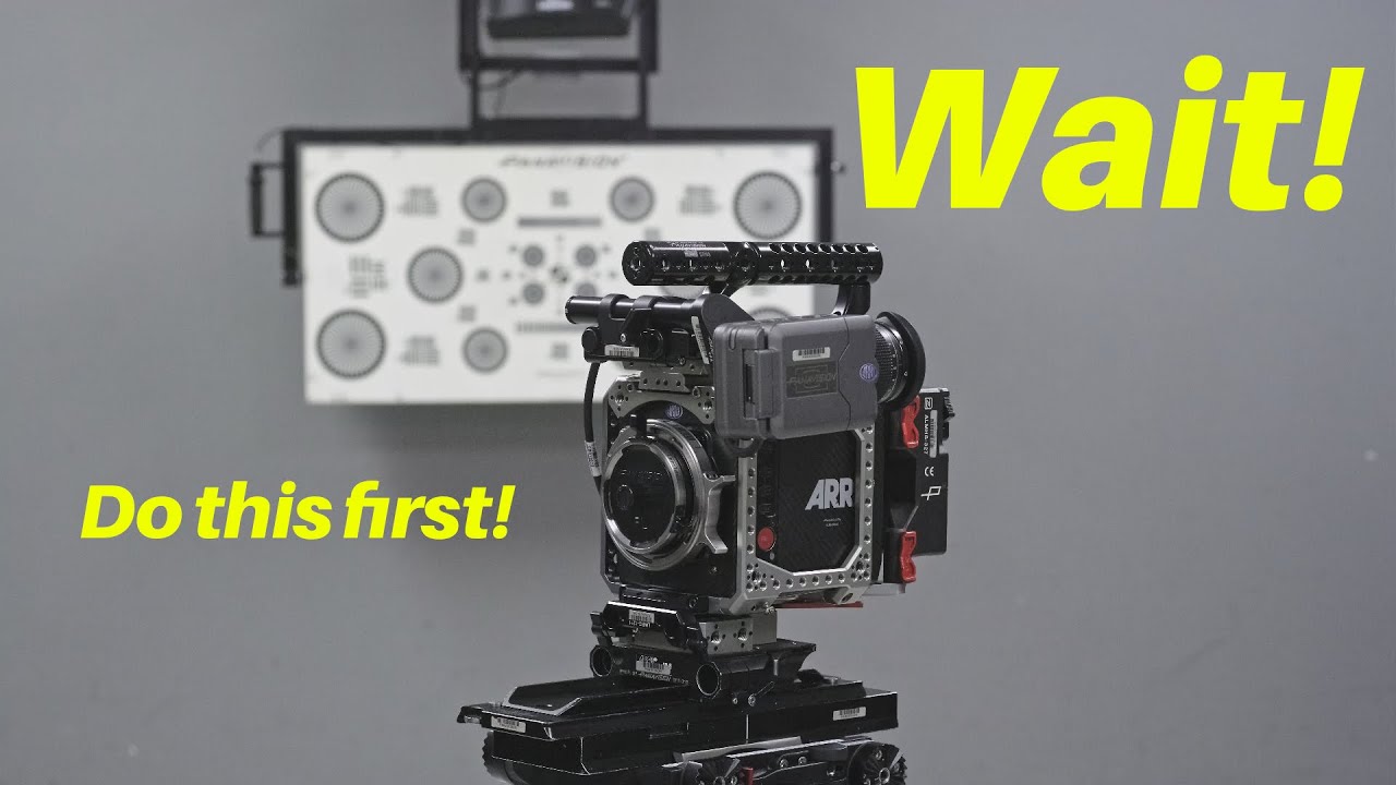 1st AC Training: Getting Ready for the Camera Prep