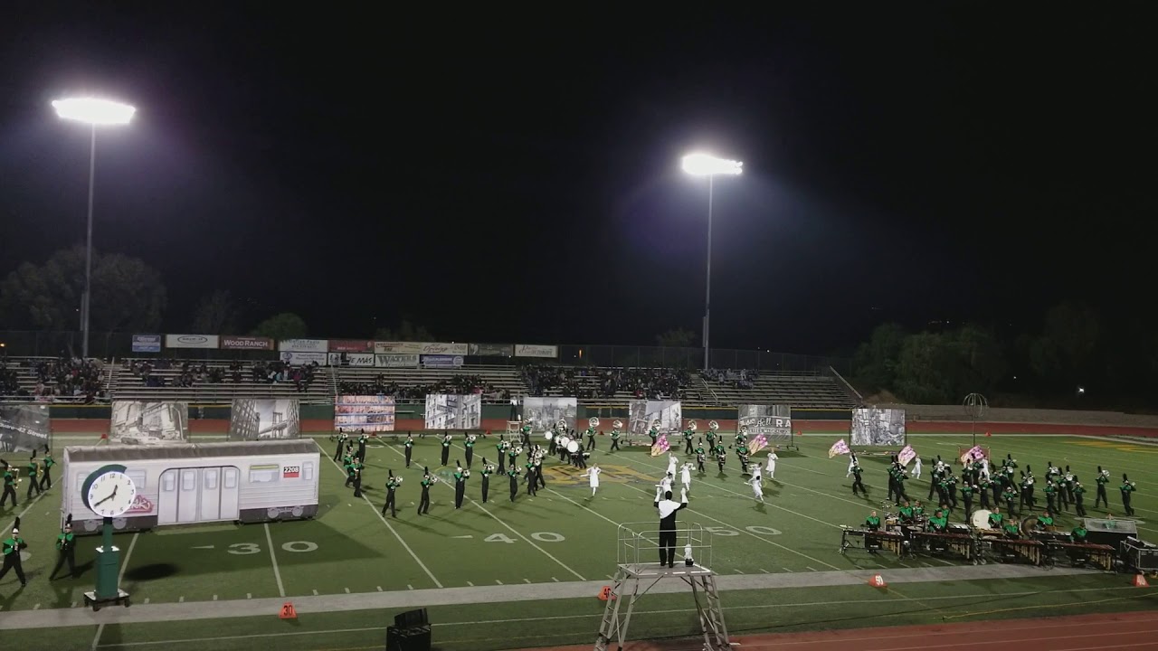 Thousand Oaks high school lancer marching band 2017 @ Moorpark Battle of the Bands