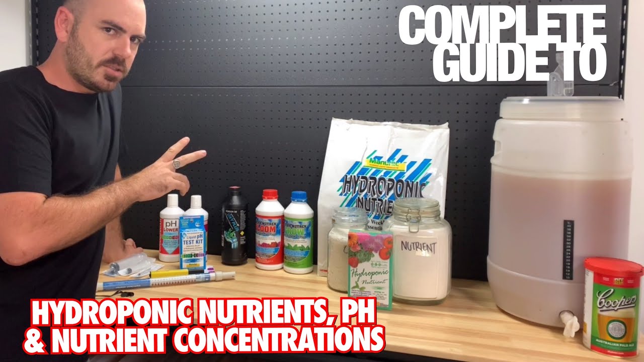Cheapest Hydroponic Nutrient! Concentrations and PH. Complete Guide To, with Hoocho.