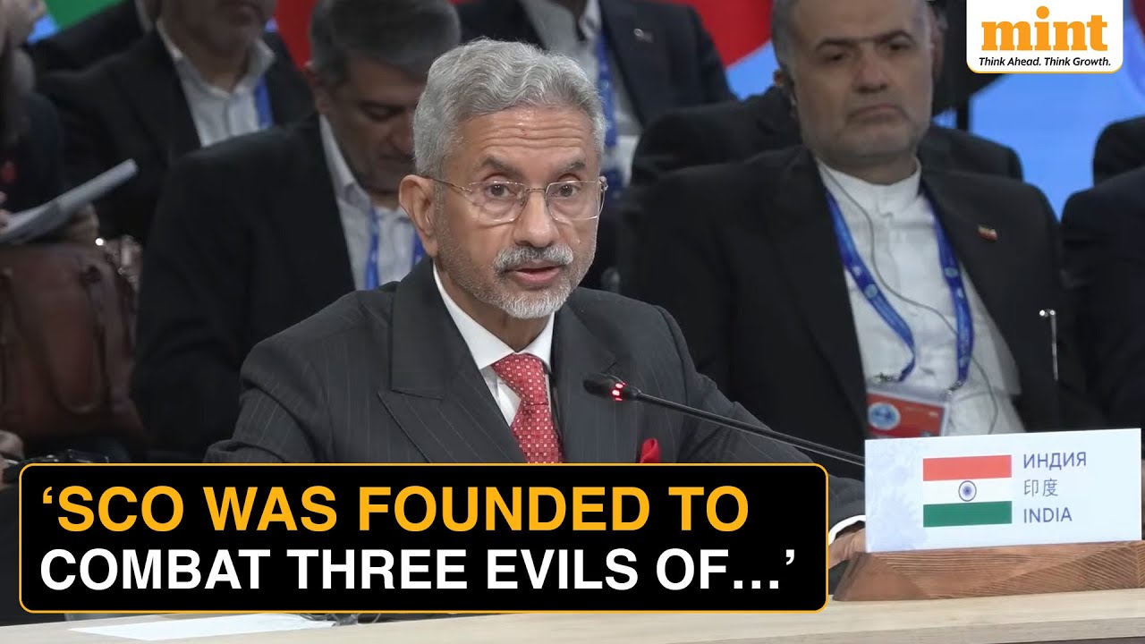 'No Looking Away, No Whitewashing...', Jaishankar's 'ZERO Tolerance' Message On Terror At SCO