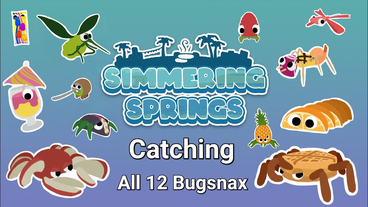Catching All Bugsnax in Simmering Springs