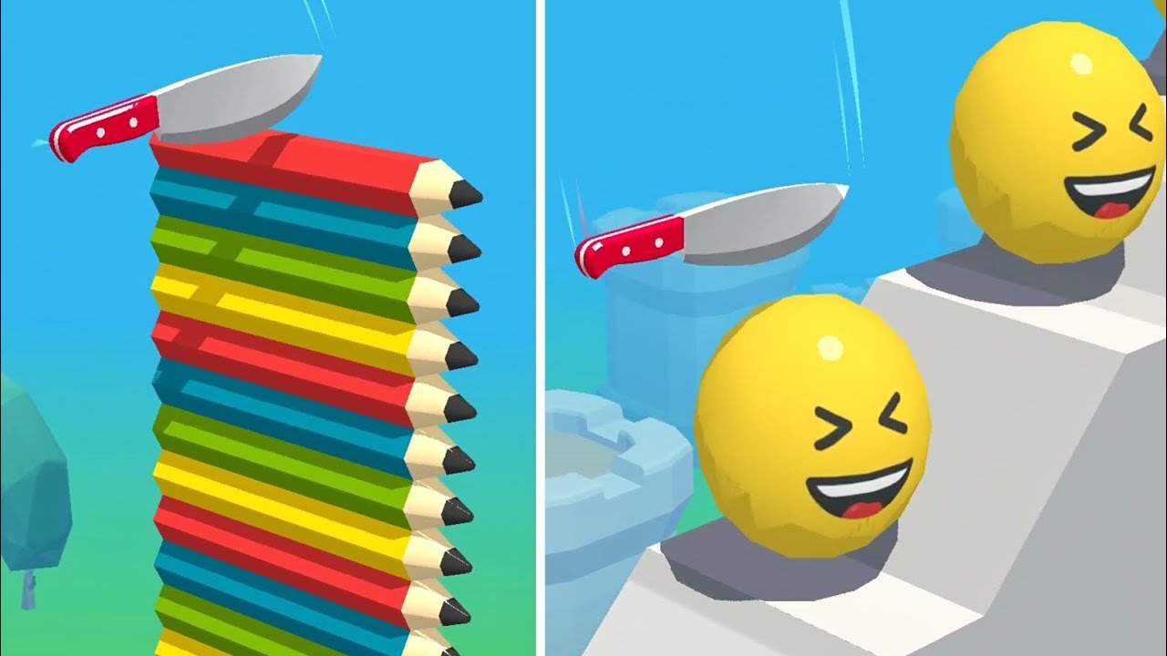 Slice It All Game! Satisfying and Relaxing ASMR Slicing Video