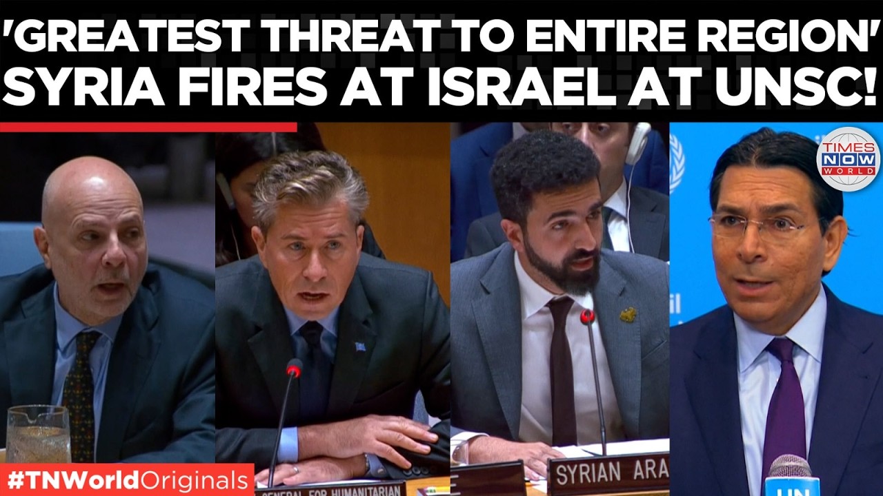 'BLATANT VIOLATION'! Syria DROPS UNSC Bomb On Israel's Unlawful Entry Rejected By 44 Nations!