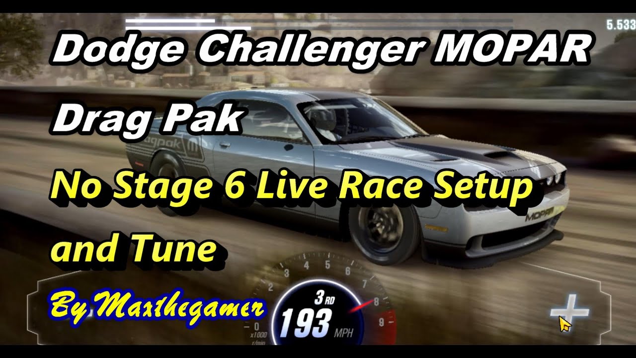 CSR 2 | CSR Racing 2, Challenger MOPAR Drag Pak, LIVE TUNE, No S6!