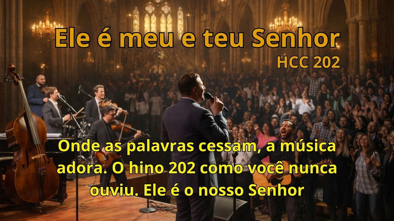 Ele é meu e teu Senhor #gospelmusic #louvor #adoração #hcc #hino #musica #musicagospel #worship
