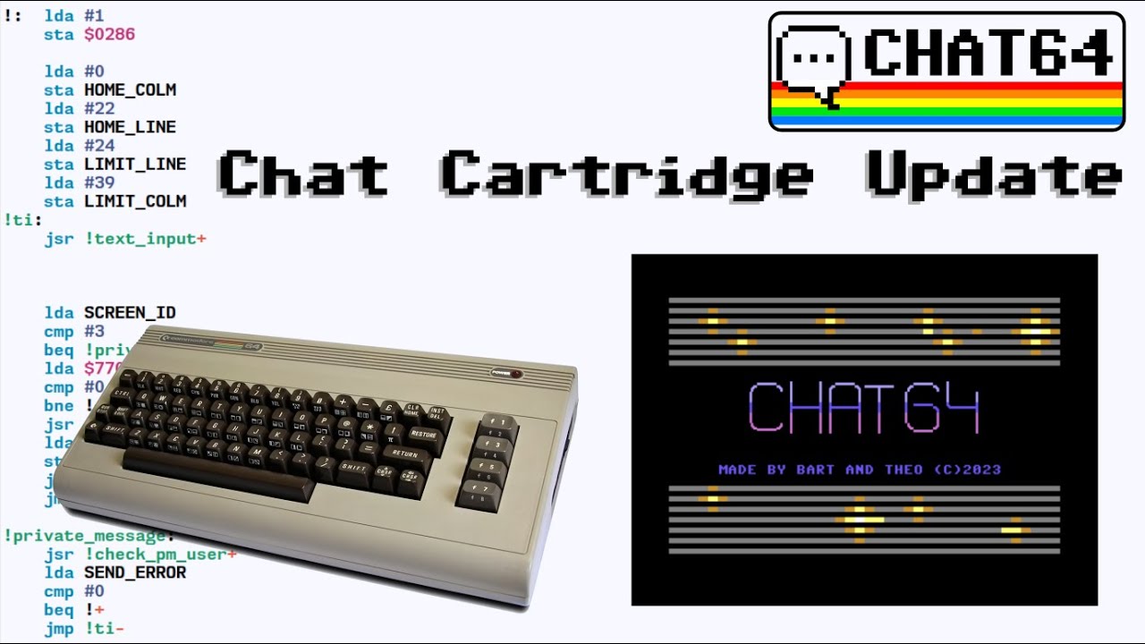 Updates over Chat64