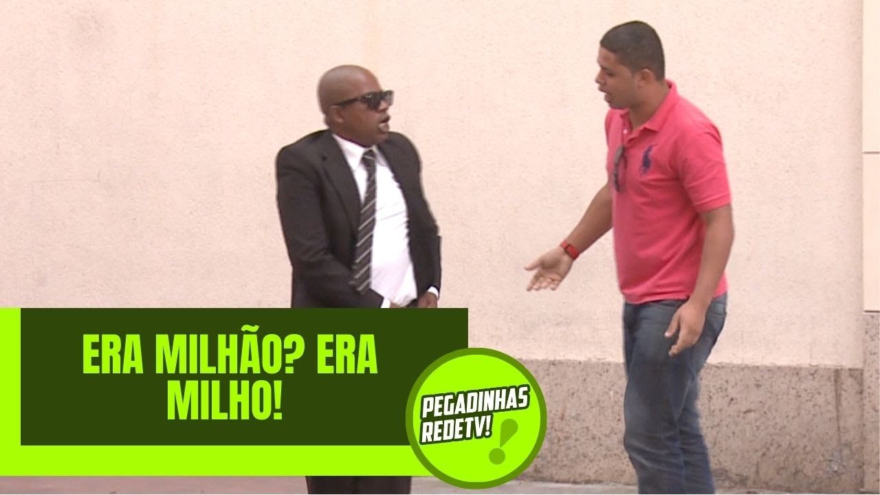 TONINHO VAI ENSINAR A FAZER UM MILHÃO… | Pegadinhas RedeTV!