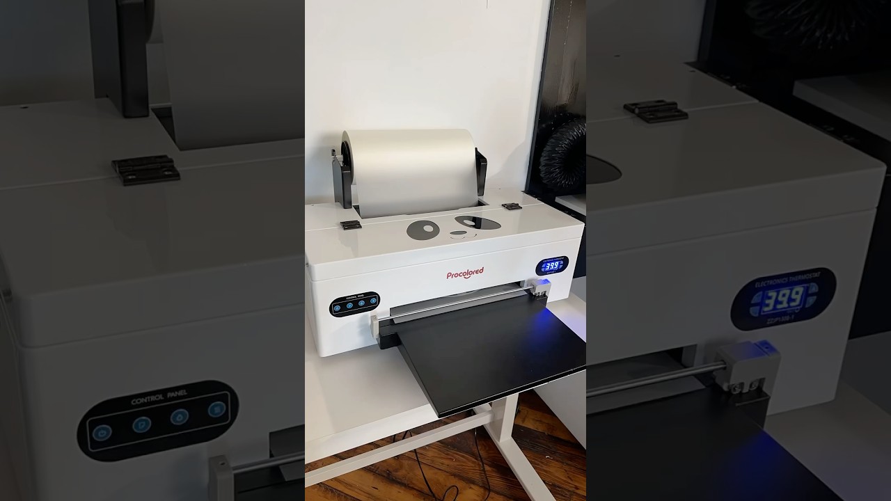 Давайте сделаем футболку с помощью принтера Procolored L1800 DTF #dtfprinter #dtfprinting #custom...