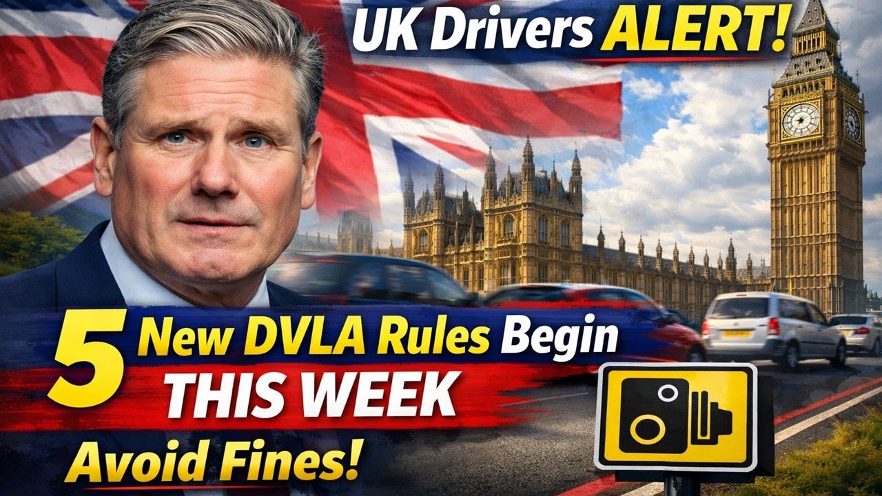 UK Drivers ALERT 5 New DVLA Rules Begin THIS WEEK &mdash; Avoid Fines!