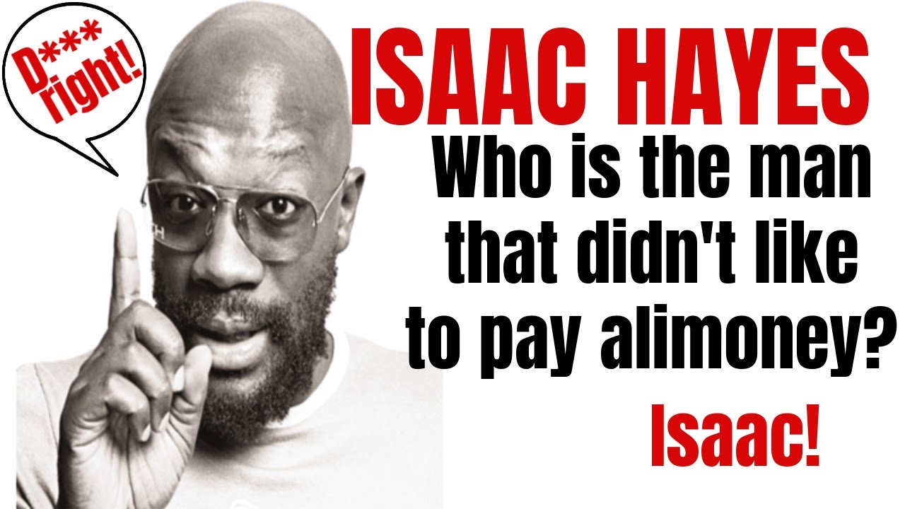 Isaac Hayes JAILED for Giving His Ex-Wives the SHAFT On Child Support & Alimony