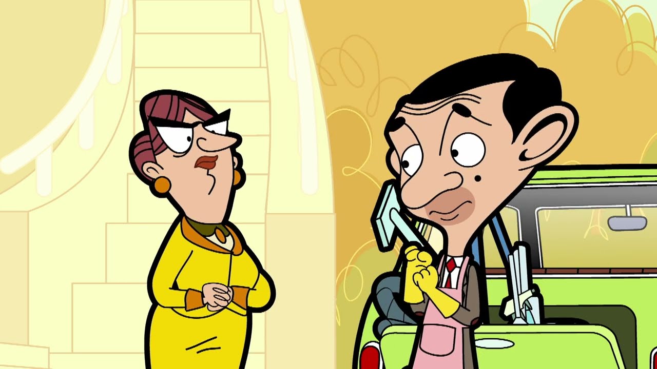 Pegarlo | Mr Bean | Dibujos animados para niños | WildBrain Niños