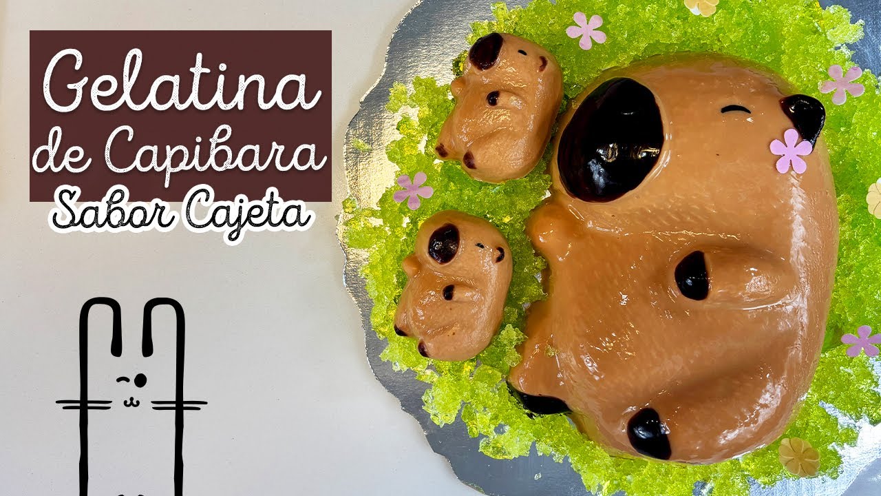 POSTRES CAPIBARA | GELATINA DE CAJETA | El Baúl de Jave