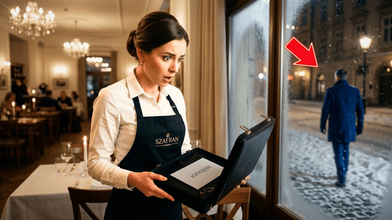 Milioner zostawił teczkę w restauracji… kelnerka otworzyła ją i znalazła list zaadresowany do siebie