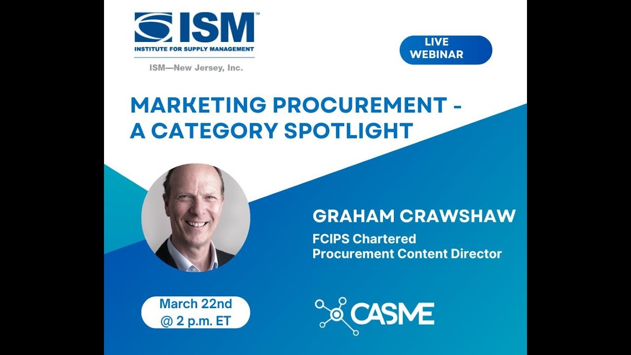 Marketing Procurement - A Category Spotlight