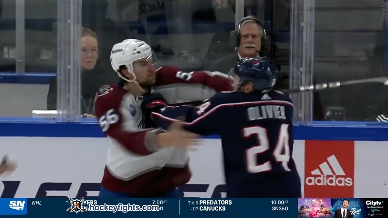 Kurtis MacDermid vs Mathieu Olivier Nov 5, 2022