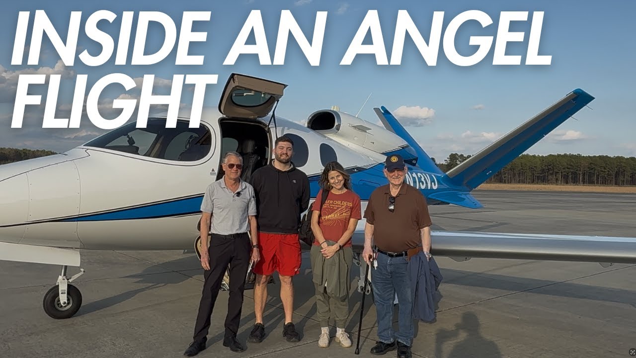 Inside an Angel Flight Mission - Cirrus Vision Jet