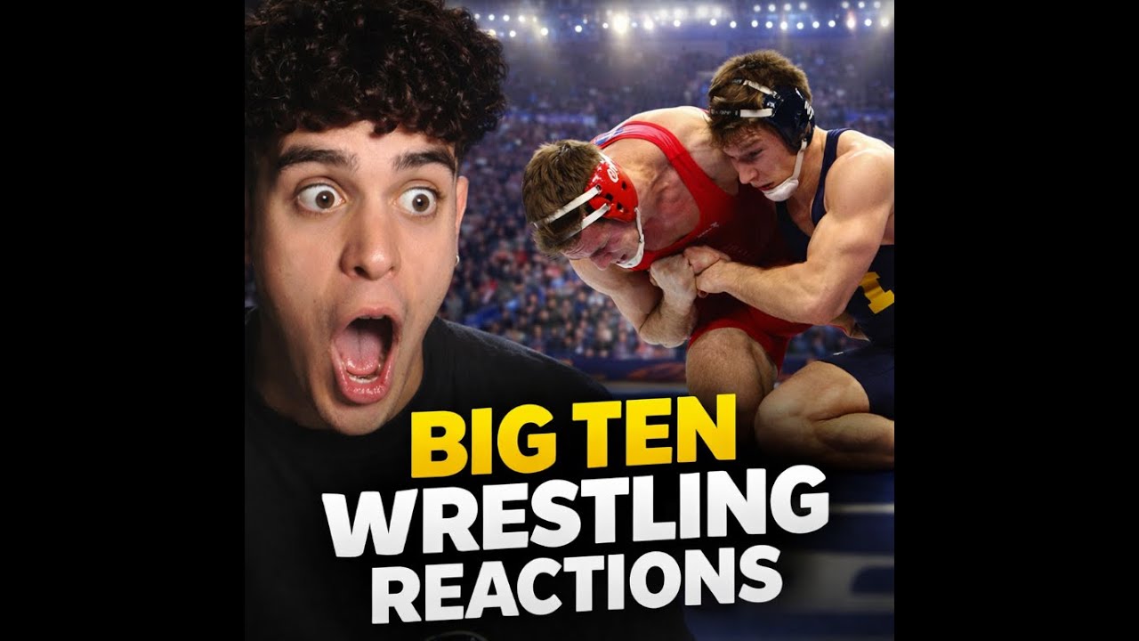 REACTING TO BIG 10 NWRESTLING CHAMPIONSHIPS