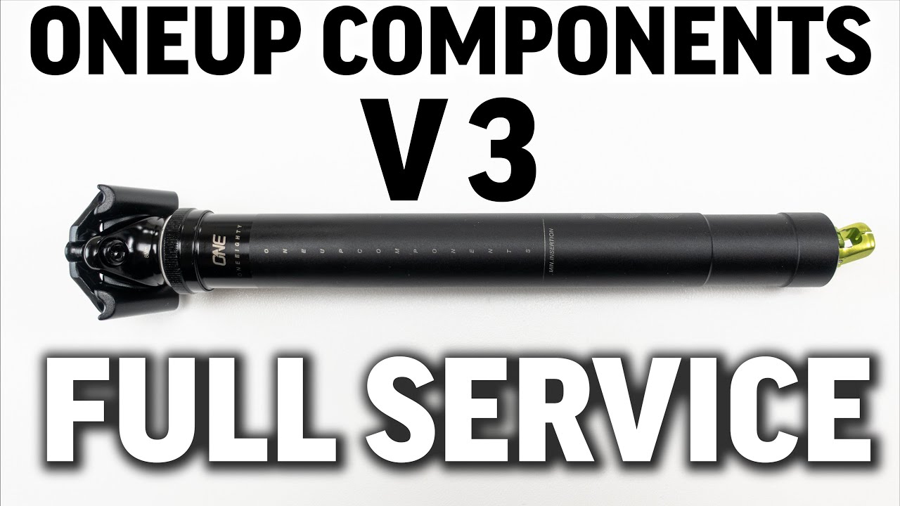 Oneup Components V3 Dropper Post Service Guide for beginners. A bit different but still easy to do 👍