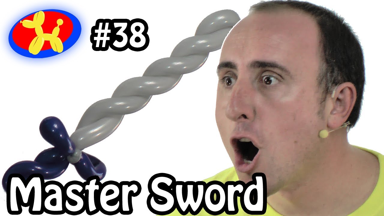 Balloon Master Sword - Уроки создания животных из воздушных шаров #38 (скручивание воздушных шаро...