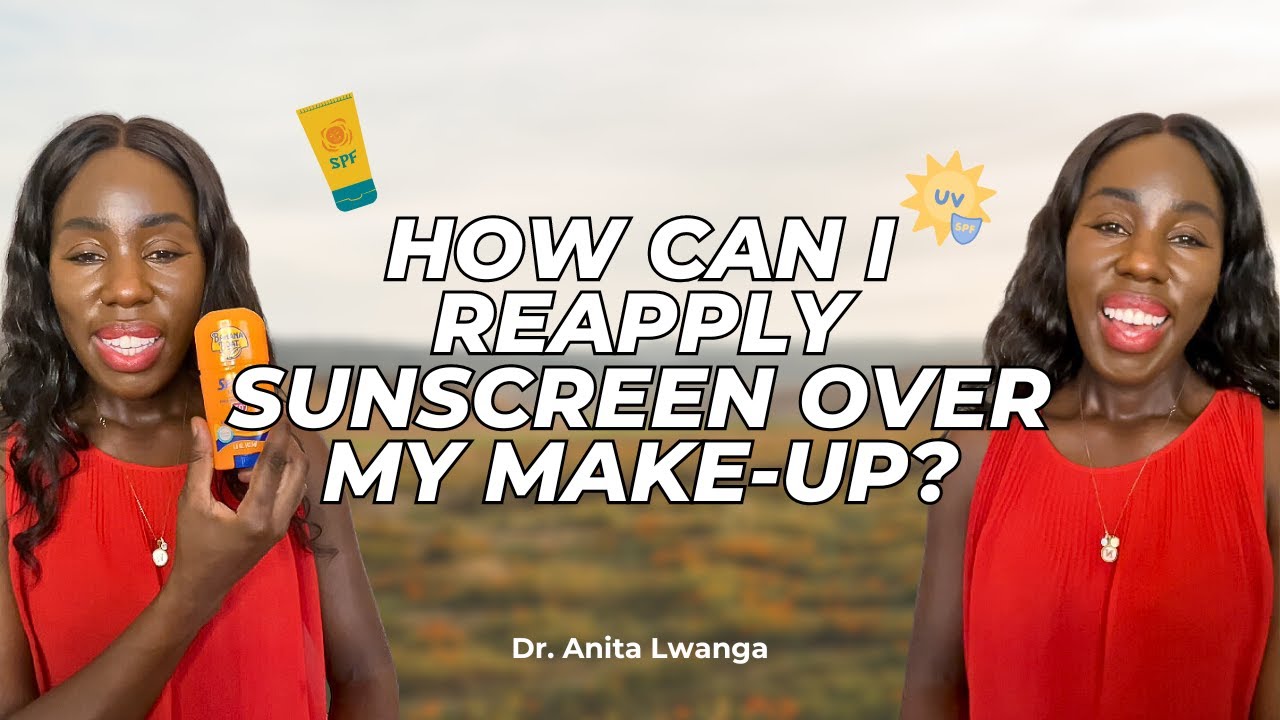 ☀️ How to Reapply Sunscreen Over Makeup: Easy Tips #sunscreentips