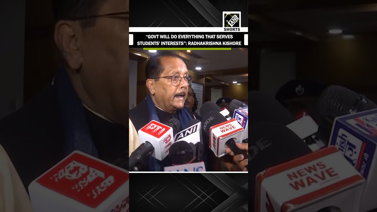 &ldquo;Govt will do everything that serves students' interests&rdquo; says J&rsquo;Khand FM Radhakrishna Kishore