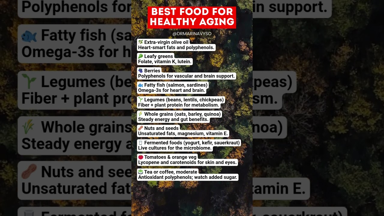 Best Food for Healthy Aging