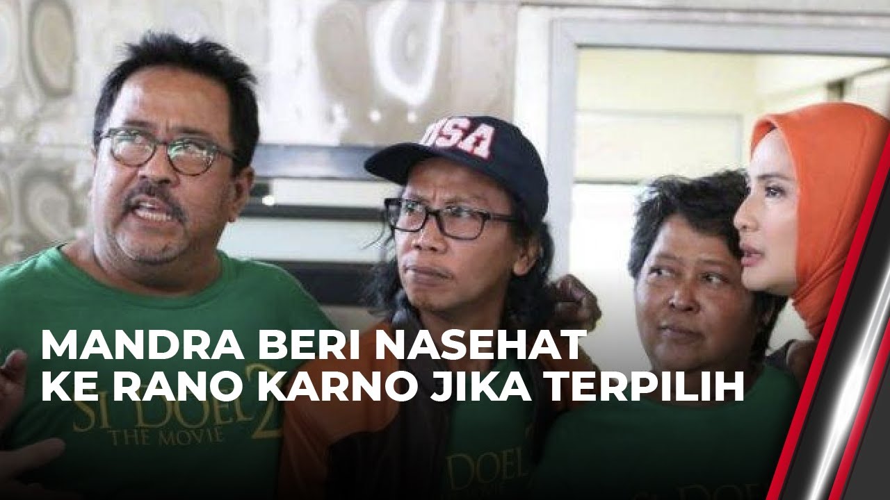 Nasehat Mandra ke Rano Karno Jika Terpilih Menjadi Wakil Gubernur Jakarta | OneNews Update