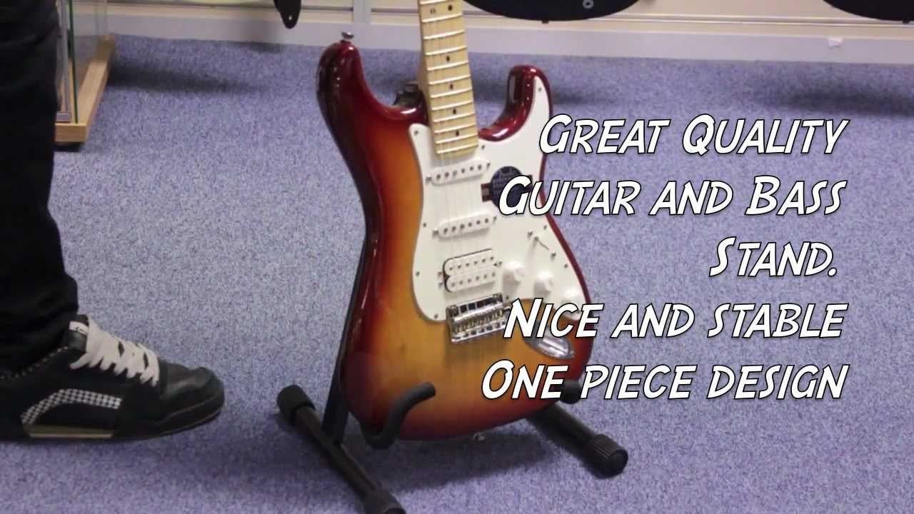 Electric/Bass Guitar Stand Demo