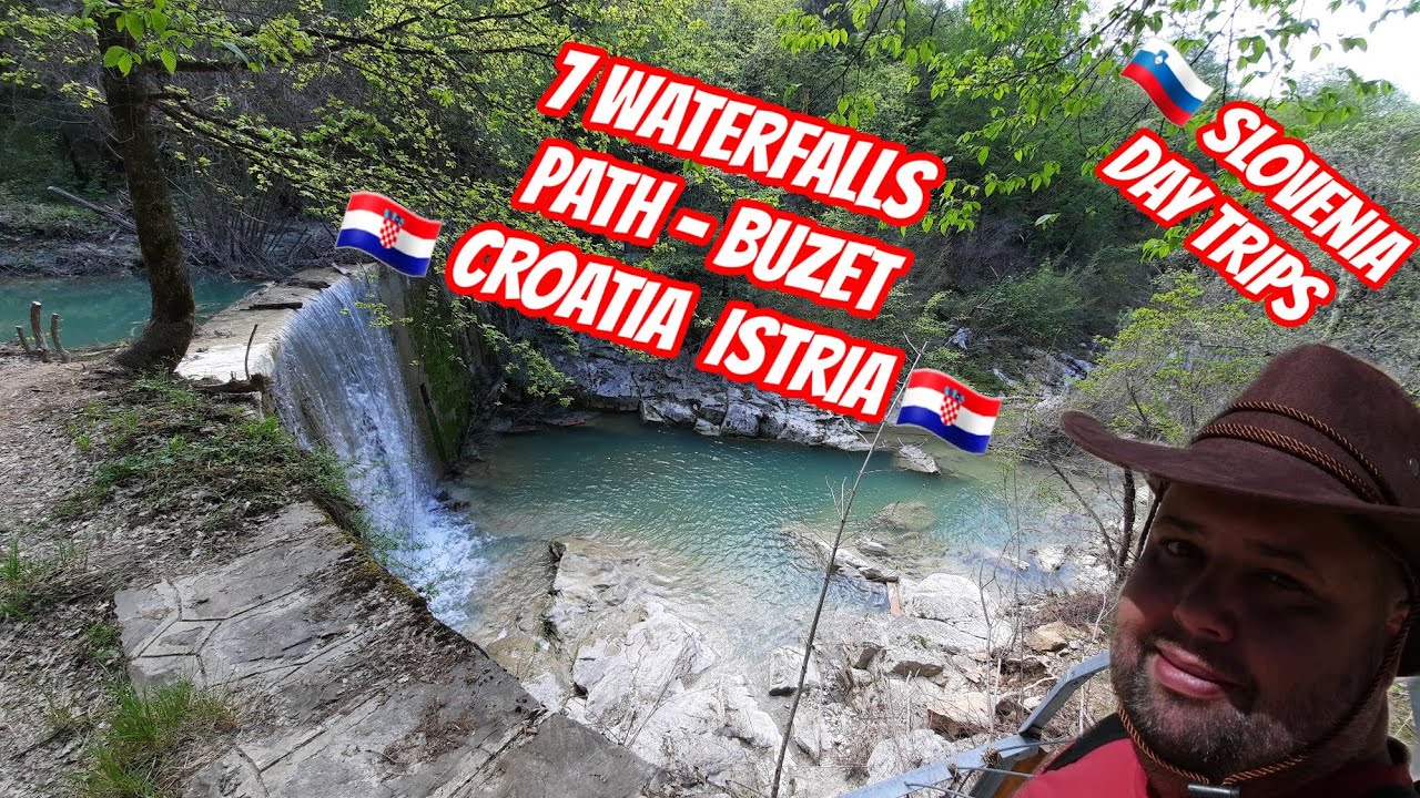 The Ultimate Adventure: Discovering the Path of River Mirna and the 7 Waterfalls in Buzet Croatia