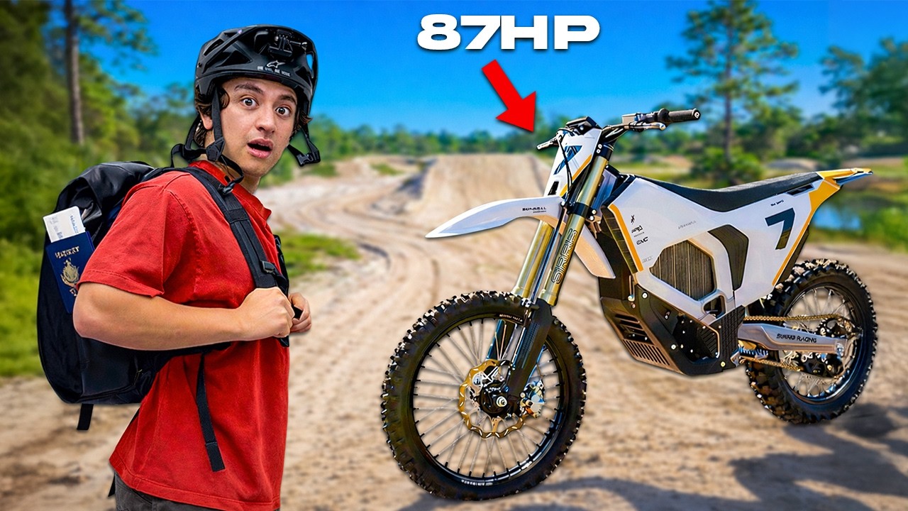 The Most Powerful Electric Dirt Bike Yet (87HP)
