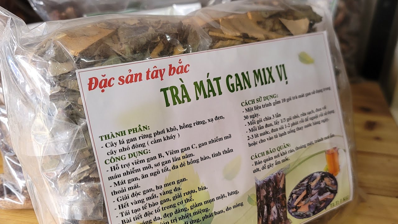 thảo dược Tây Bắc- trà mát gan mix vị