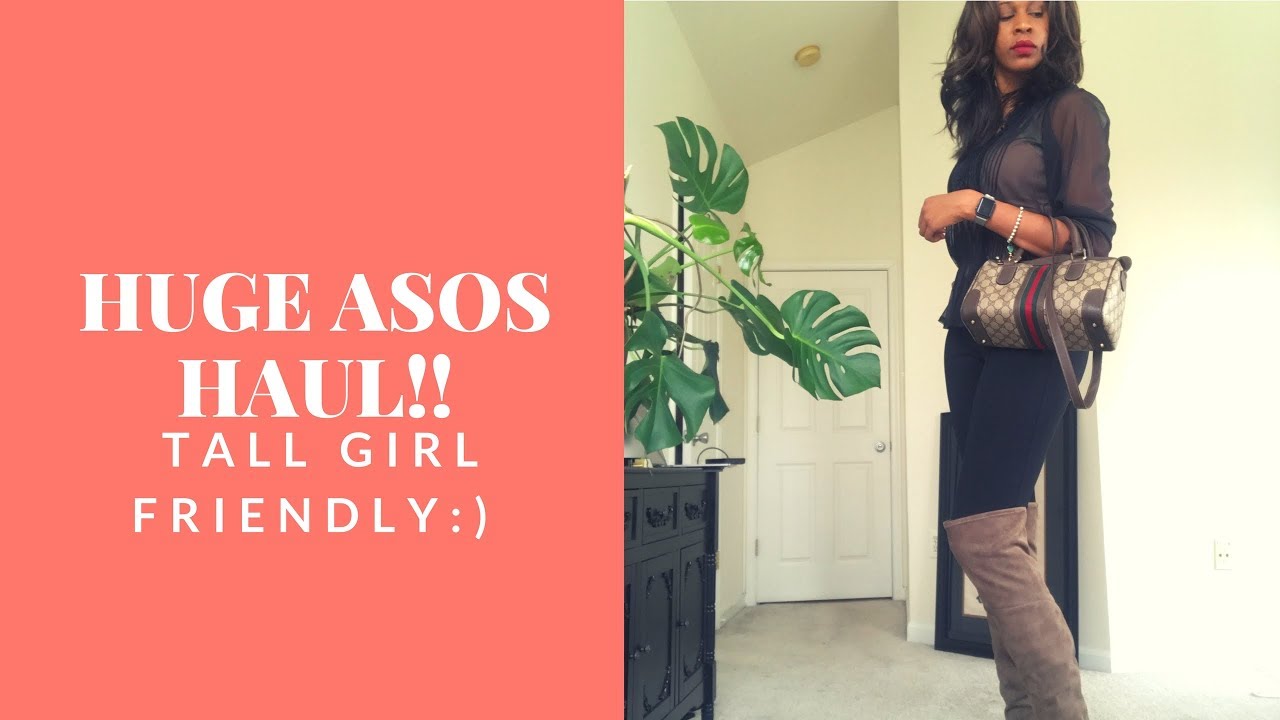 Huge Asos Try On Haul! Tall girl friendly! 5'11 and taller