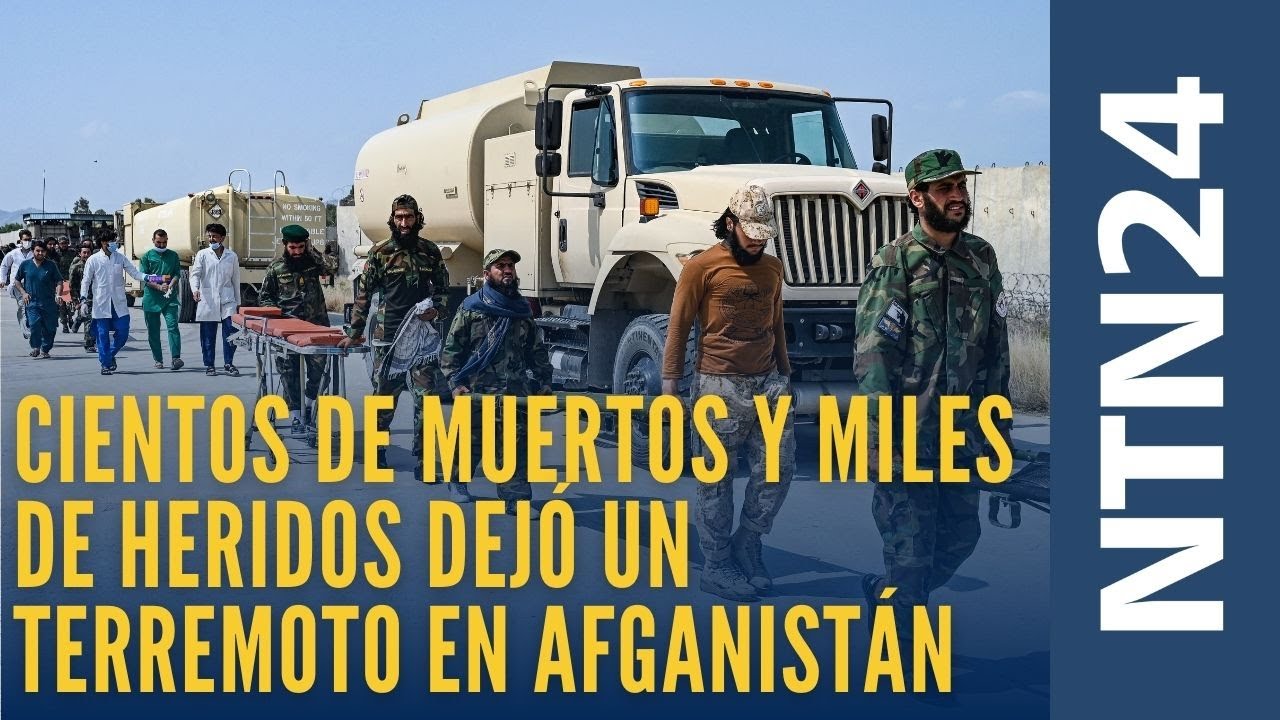 Cientos de muertos dejó un sismo de magnitud 6 a solo ocho kilómetros de profundidad en Afganistán