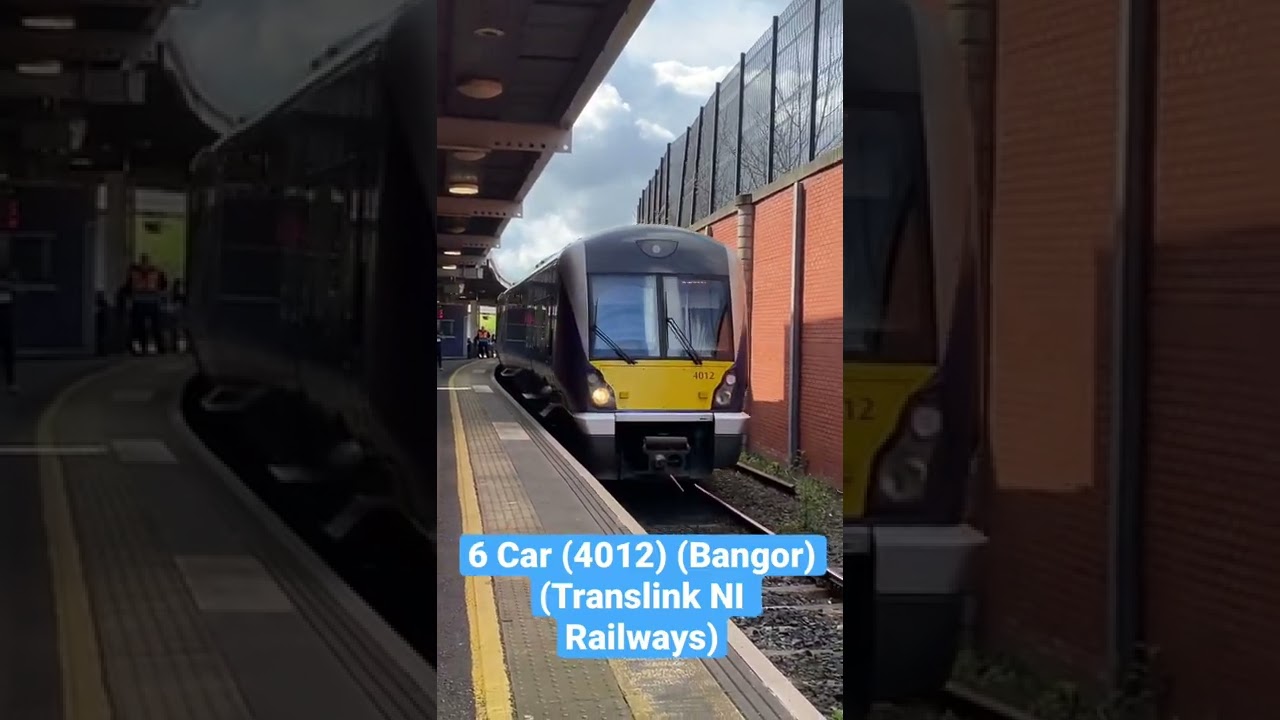 6 Car (4012) (Bangor) (Translink NI Railways)