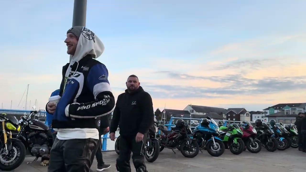 Bikers at Carrickfergus 24th September  2025