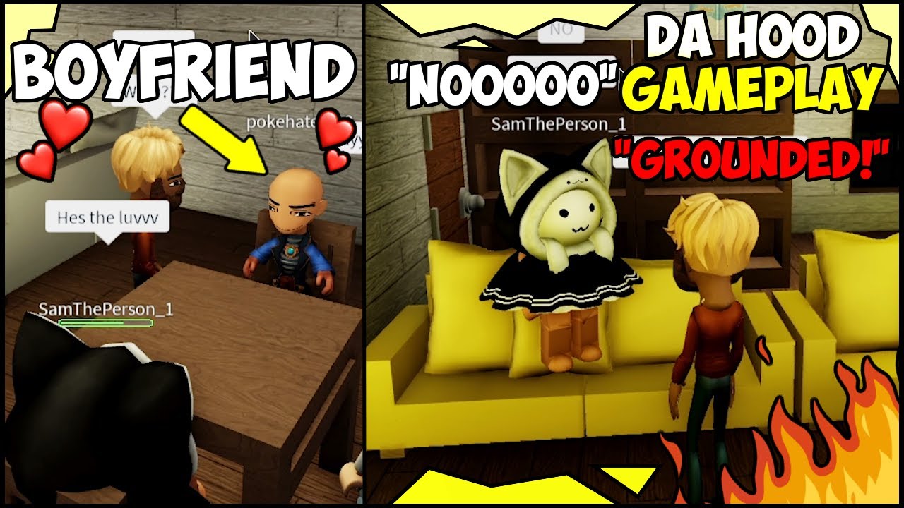 MY DAUGHTER HAS A BOYFRIEND! 😠 (ROBLOX) DA HOOD GAMEPLAY