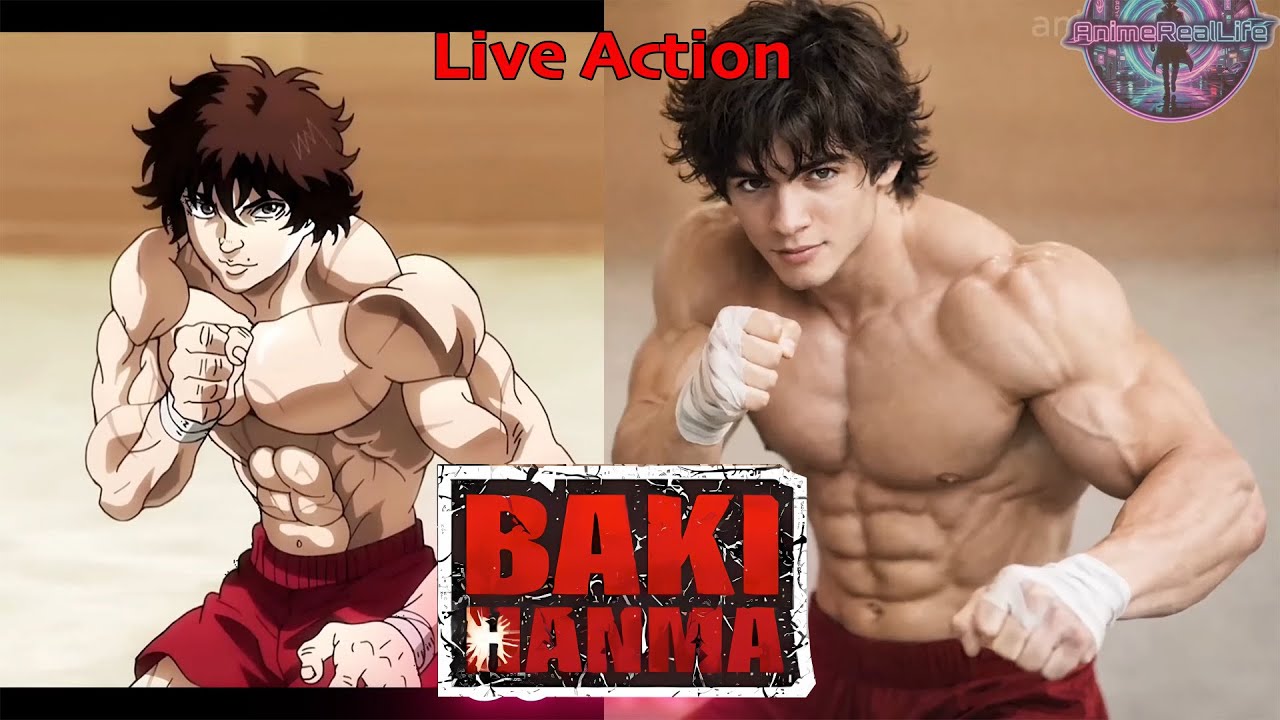 Hanma Baki charaters in real life - Live active transformation
