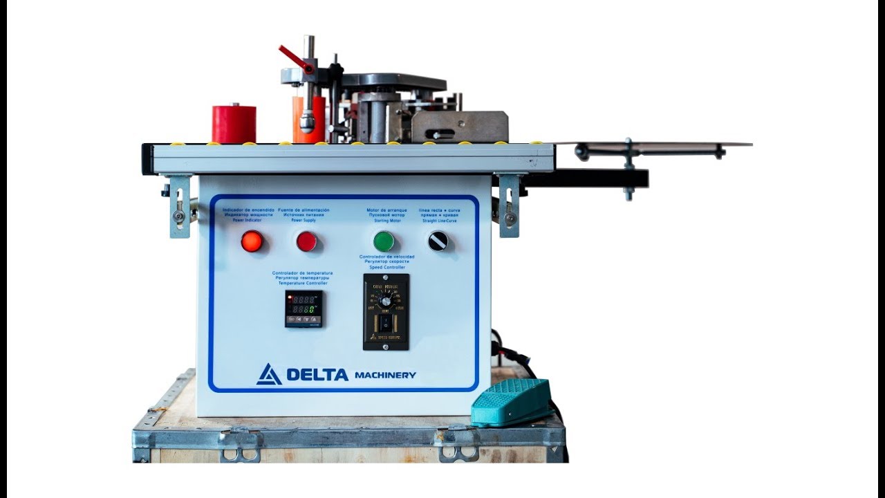 Ручной кромкооблицовочный станок DM 105 производства Delta Machinery
