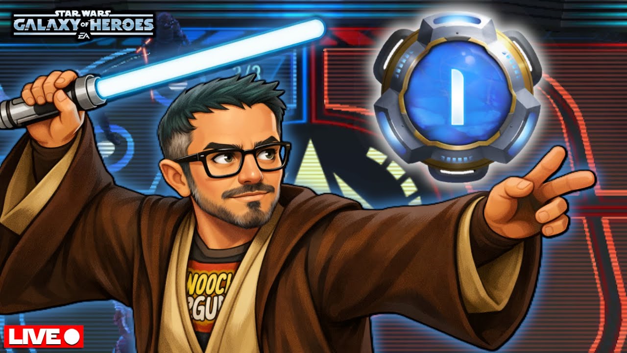 Dad's Playing Kyber Grand Arena in Star Wars: Galaxy of Heroes!!!